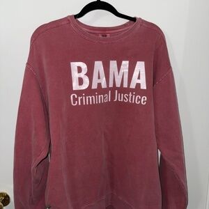 Bama Criminal Justice Crewneck